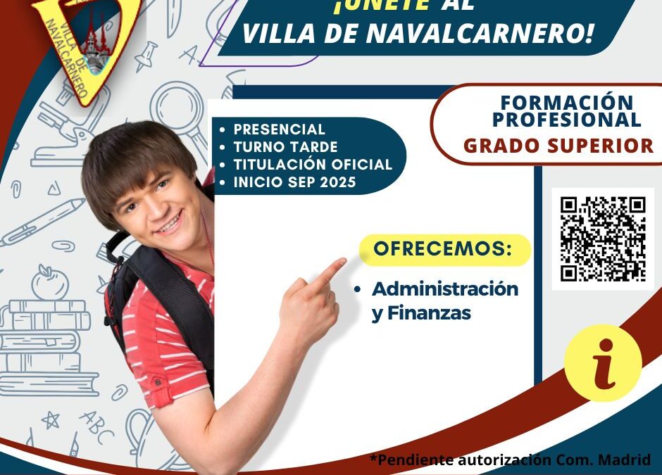 Grado Superior en Administración y Finanzas